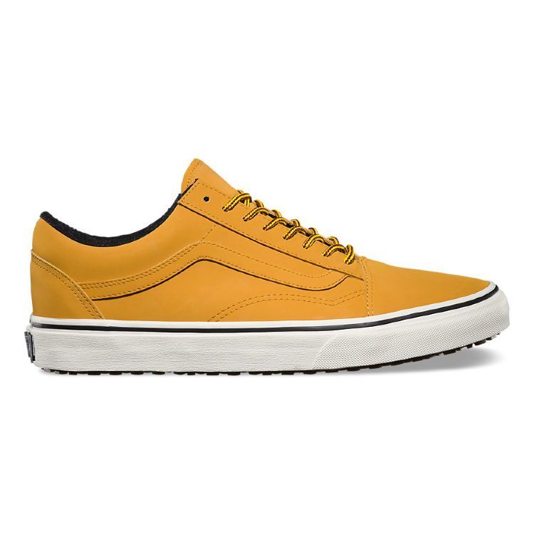 Кожаные кеды Vans Old Skool MTE VZDKGZJ светло-коричневые