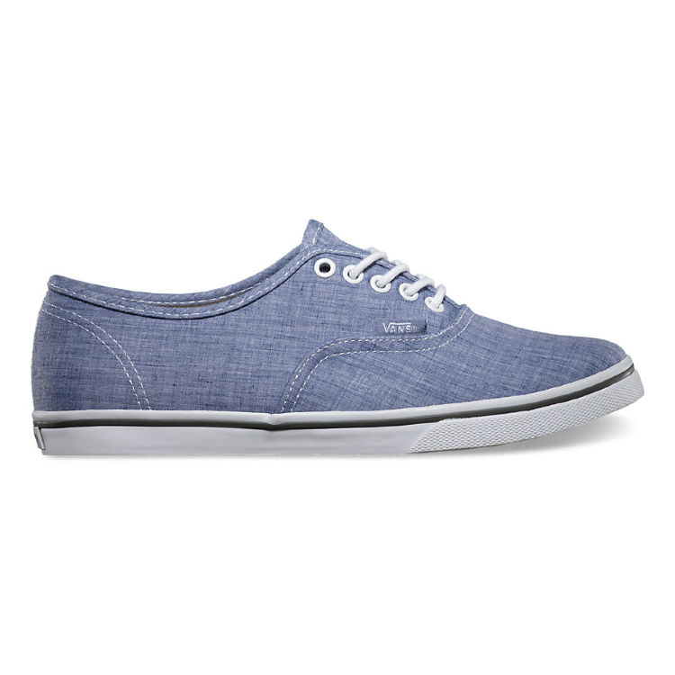 Кеды Vans Authentic Lo Pro (Chambray) VT9NATX голубые