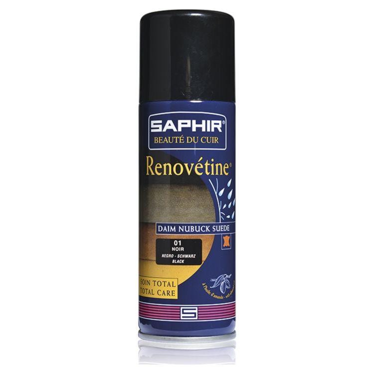 Saphir Аэрозоль для замши SPECIAL Daim Nubuck, 200мл., черный