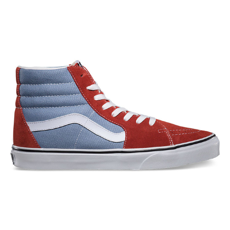Кеды Vans Sk8-Hi burnt VTS9CF6 синие