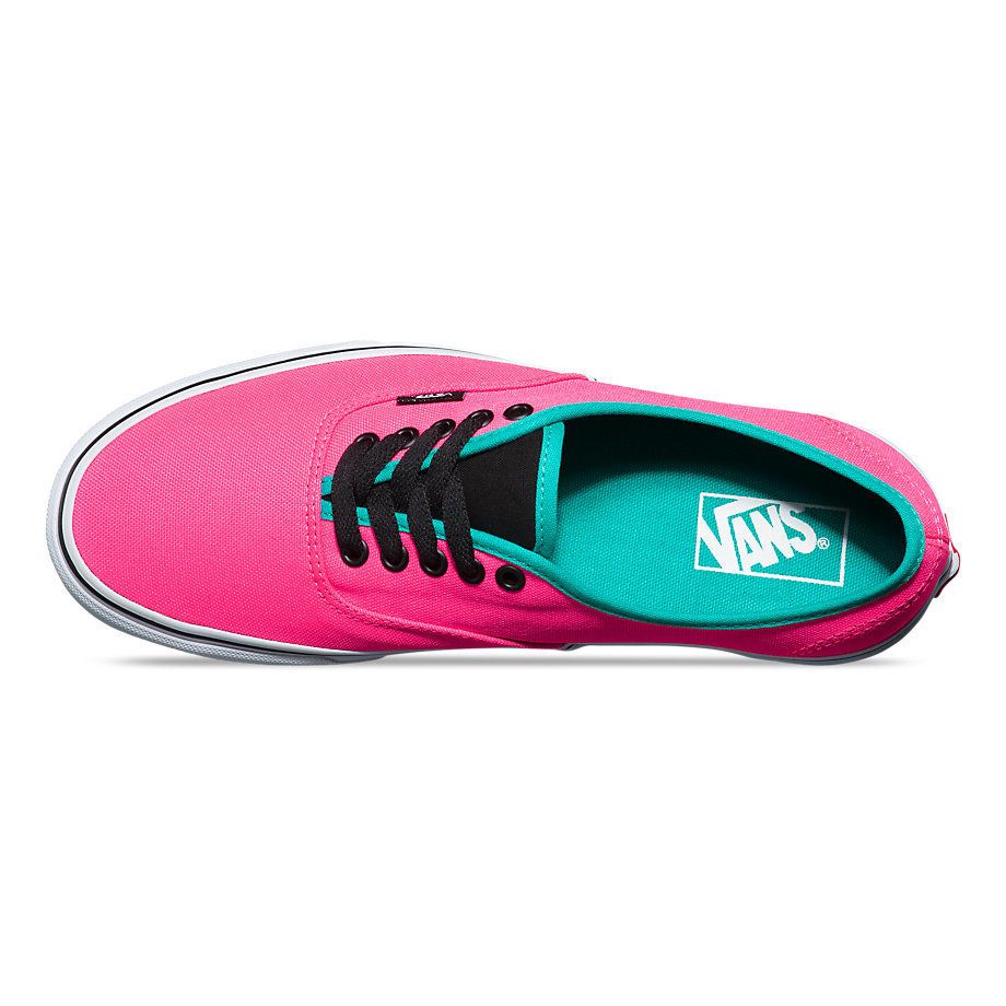 Vans neon authentic outlet