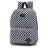 Рюкзак городской Vans Old Skool III Black/White Checkers мужской черно-белый в клетку шашки