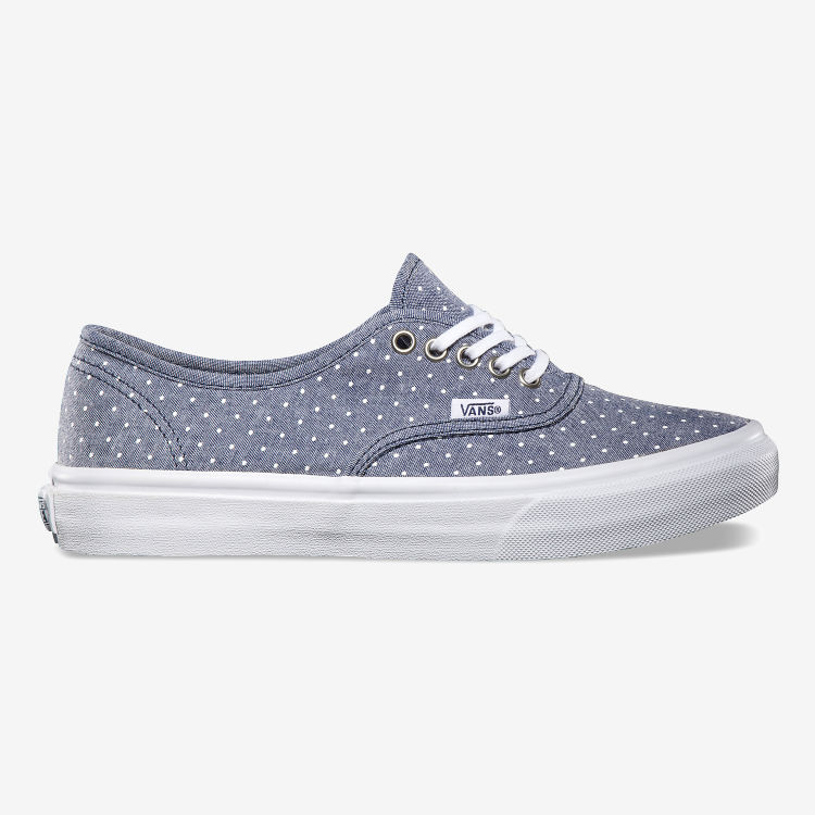 Кеды Vans Authentic Slim (ChambrayDots) VQEV8JA синие