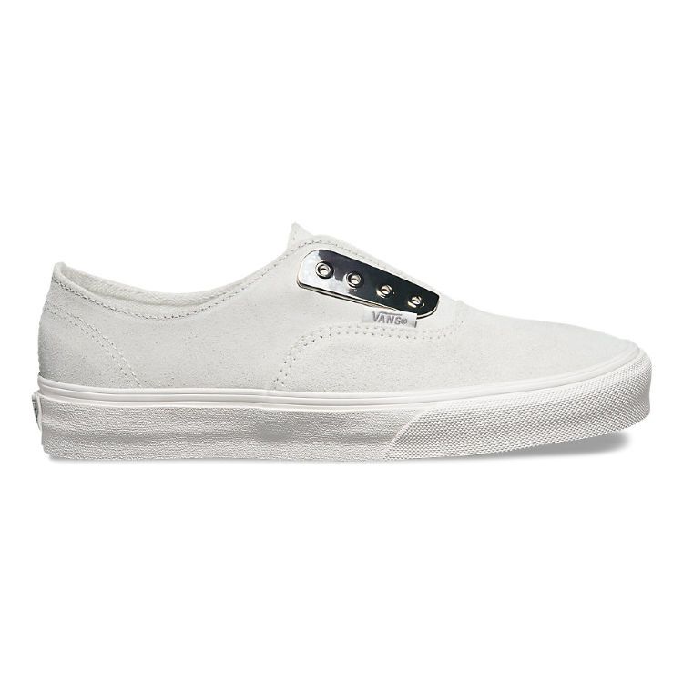 Кожаные кеды Vans Authentic Gore (Metal Eyepla) V00ZSKJQ1 серые