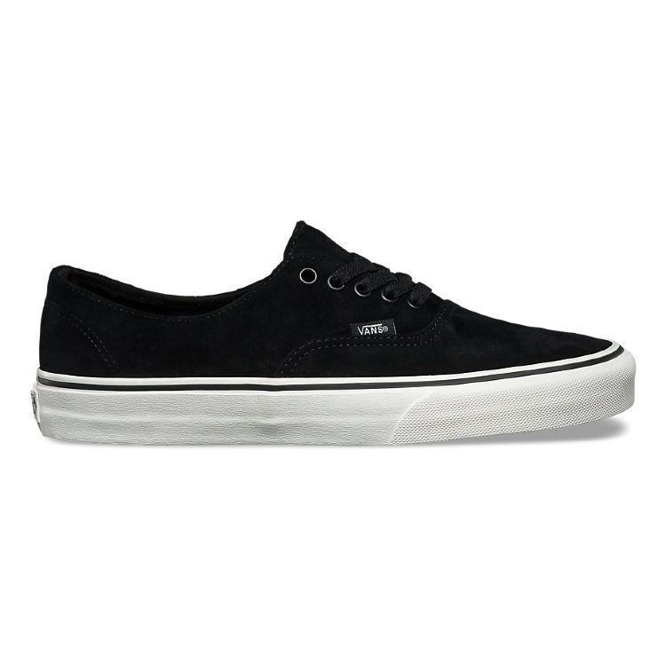 Vans authentic decon leather black outlet