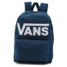 Рюкзак городской Vans Old Skool III Dress Blues - White мужской с одним отделением и карманом-органайзером синий