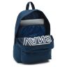 Рюкзак городской Vans Old Skool III Dress Blues - White мужской с одним отделением и карманом-органайзером синий