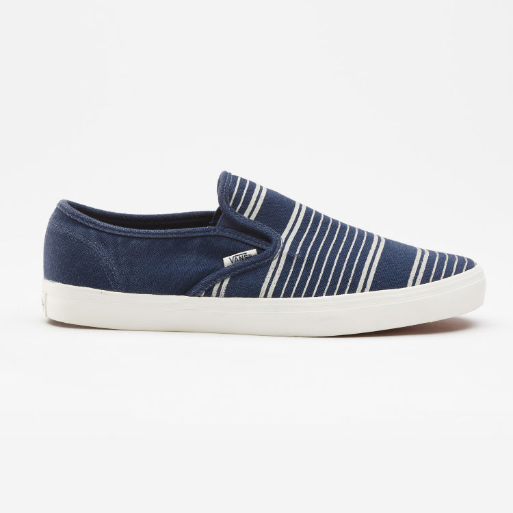 Кеды Vans LP SLIP (stripes) VOZQ4IN синие