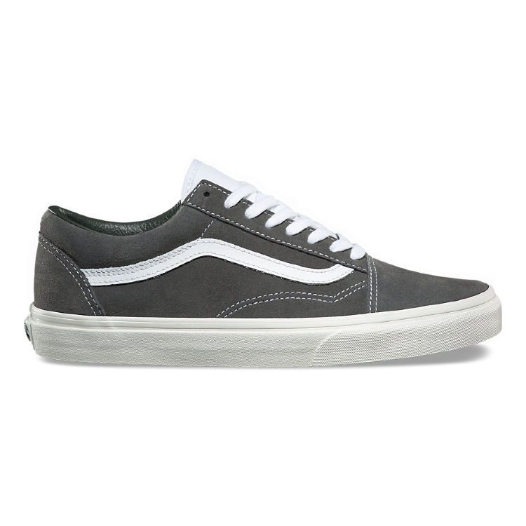 Кожаные кеды Vans UA OLD SKOOL RETRO SPORT VA38G1ORW серые