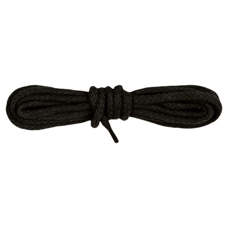 Шнурки Bergal 8248000 плетеные 200 cm черные