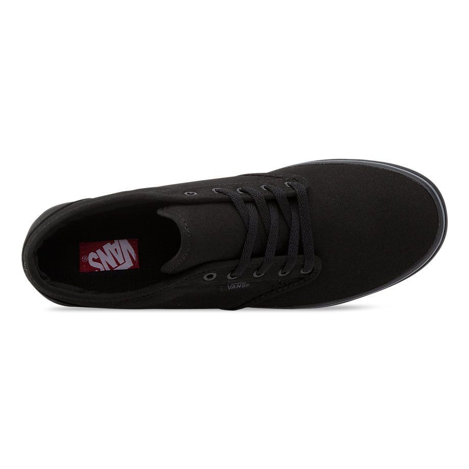 Vans atwood low black and white top