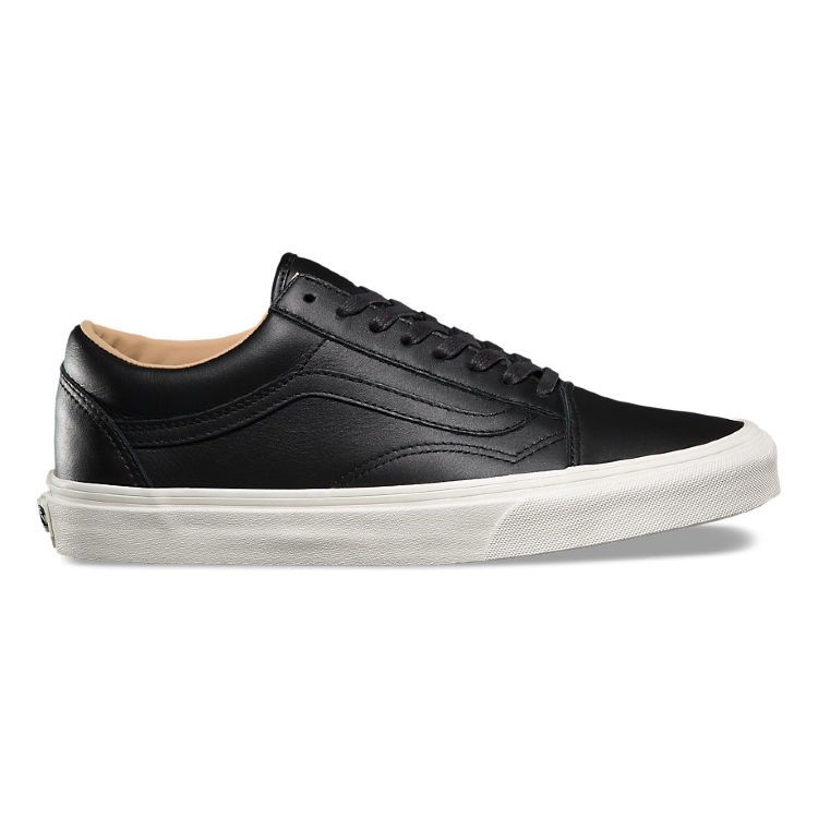 Кожаные кеды Vans UA OLD SKOOL LUX LEATHER VA38G1QTS черные