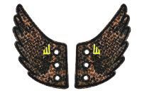 Аксессуары для кед крылья LACE Shwings SAFARI 10318 змеиный принт