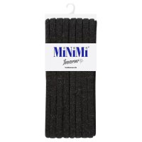 Гетры женские Minimi Scaldamuscolo 5480 Nero Melange шерстяные черные