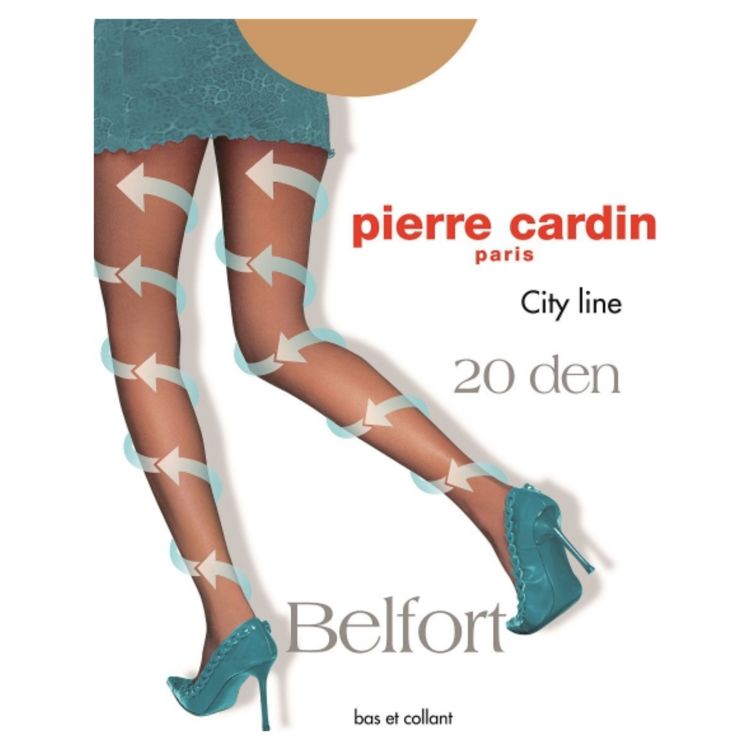Колготки женские Pierre Cardin бежевые Cr BELFORT 20 noisette