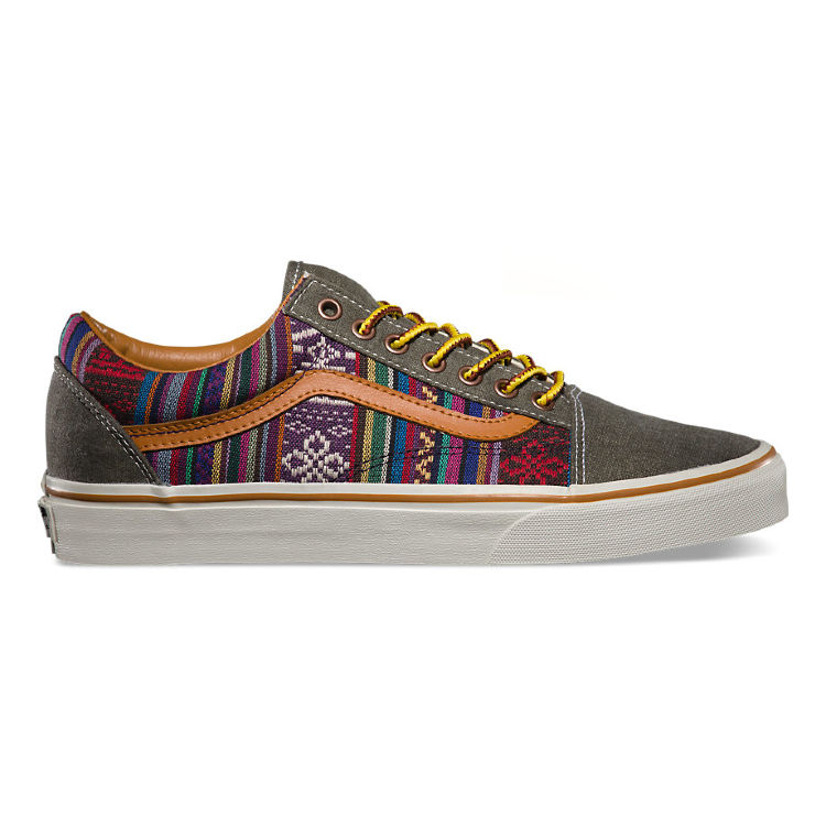 Кеды Vans Old Skool (Guate) VVOKAYB разноцветные