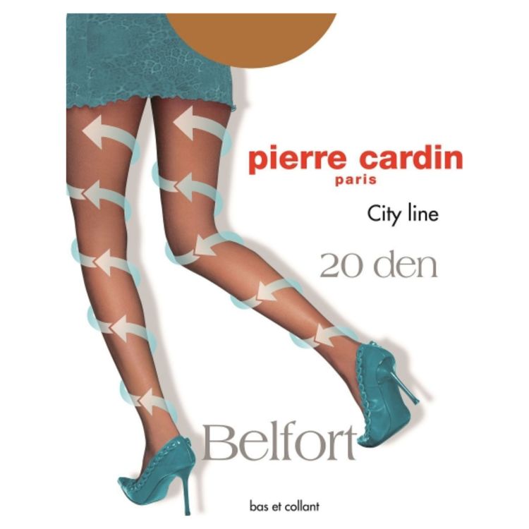 Колготки женские Pierre Cardin бежевые Cr BELFORT 20 visone